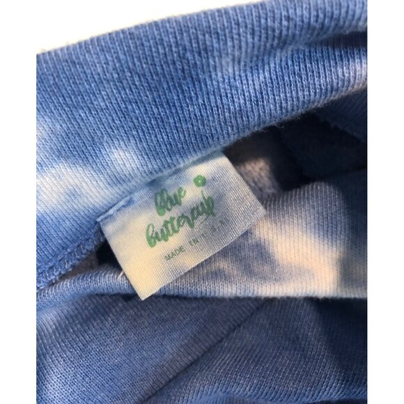 Blue Buttercup Women's Size Medium Multicolor Tie Dye Vneck  Pullover Sweatshirt - Picture 5 of 5